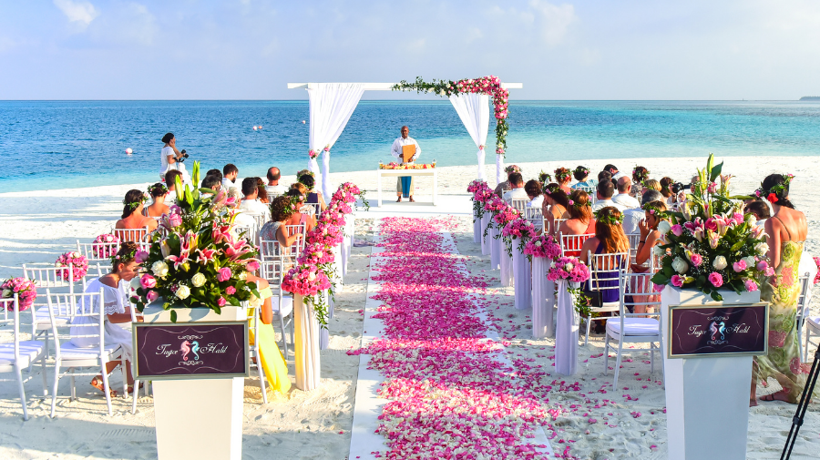 Island Wedding Shuttle bus rental Naples